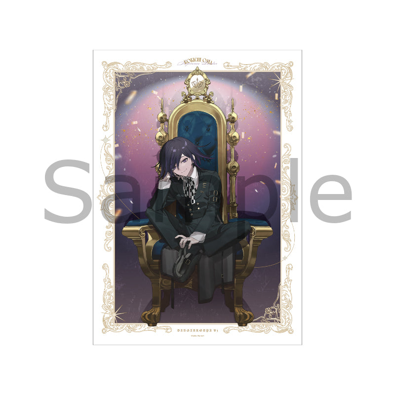 (Goods - Poster) Danganronpa Series A3 Matte Poster Throne ver. Illustrated by およ