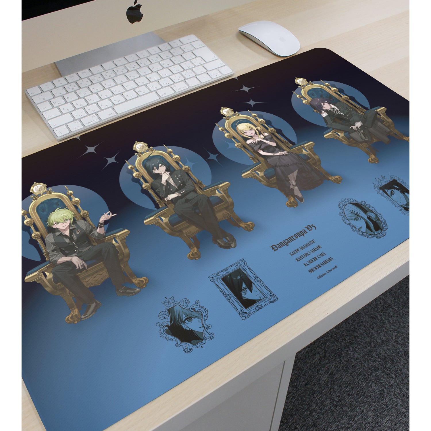 (Goods - Desk Mat) Danganronpa Series Desk Mat Throne Ver. Illustrated by およ