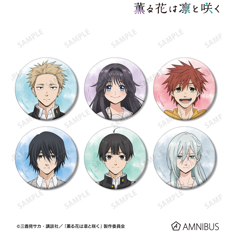 (Goods - Badge) The Fragrant Flower Blooms with Dignity Trading Button Badge (Blind Box -Single)