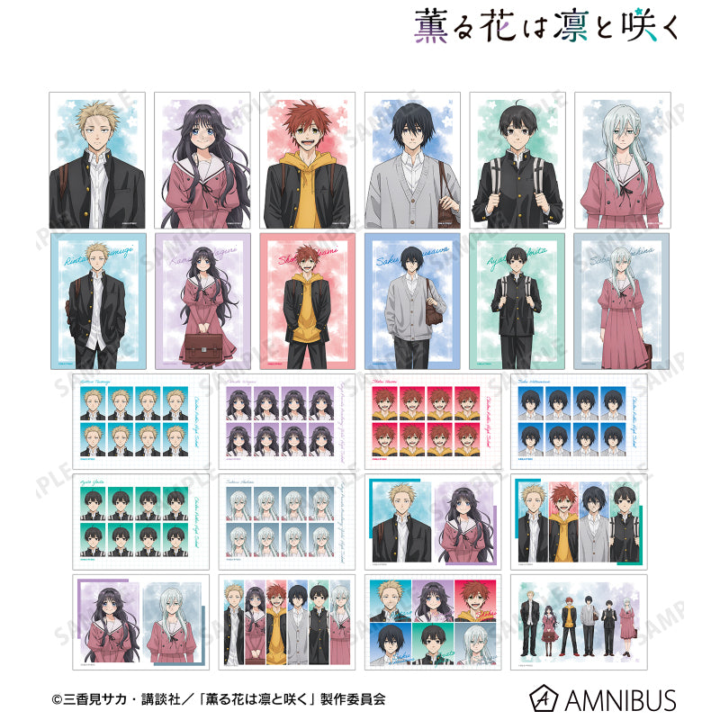 (Goods - Card) The Fragrant Flower Blooms with Dignity Trading Bromide (Set of 3) (Blind Box -Single)