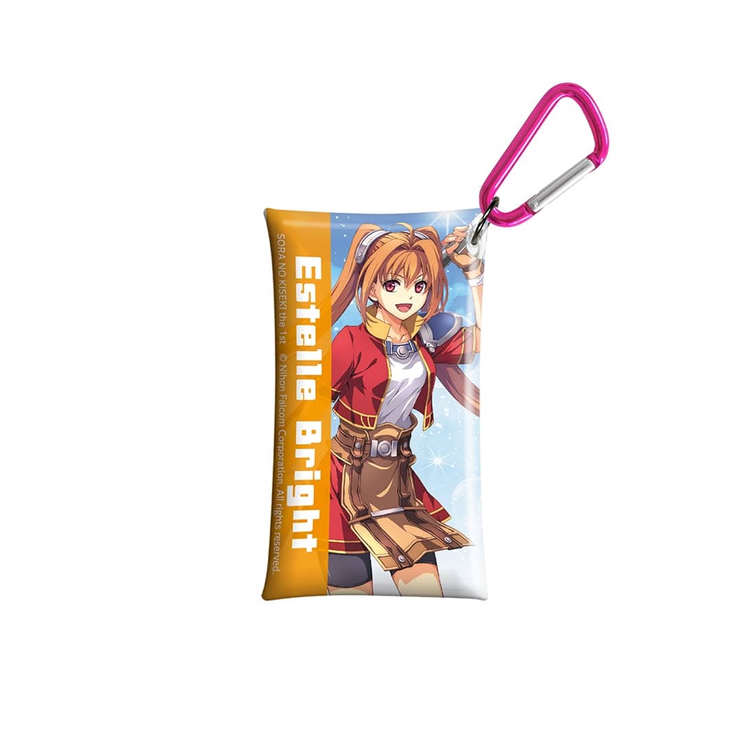 (Goods - Case) Trails in the Sky 1st Chapter & Nihon Falcom 45th Anniversary Clear Multi-Purpose Case - Estelle