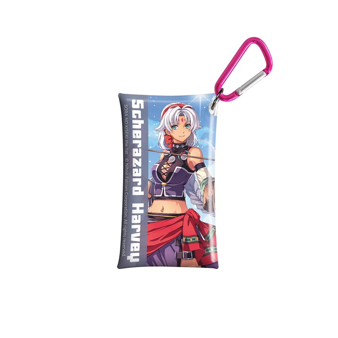 (Goods - Case) Trails in the Sky 1st Chapter & Nihon Falcom 45th Anniversary Clear Multi-Purpose Case - Scherazard