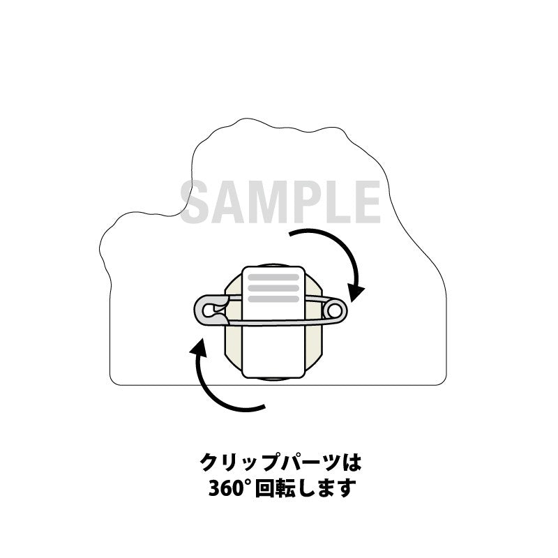 (Goods - Accessory) NEEDY GIRL OVERDOSE Clip OMGkawaiiAngel Cheshire Cat Ver.