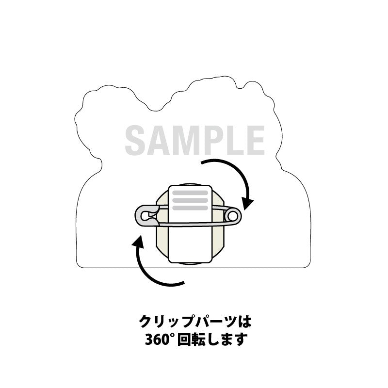 (Goods - Accessory) NEEDY GIRL OVERDOSE Clip Ame-chan Queen of Hearts