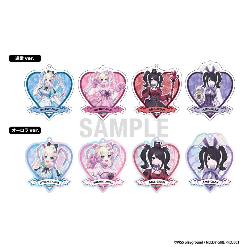 (Goods - Keychain) NEEDY GIRL OVERDOSE Keychain Alice Ver.(Blind Box -Single)