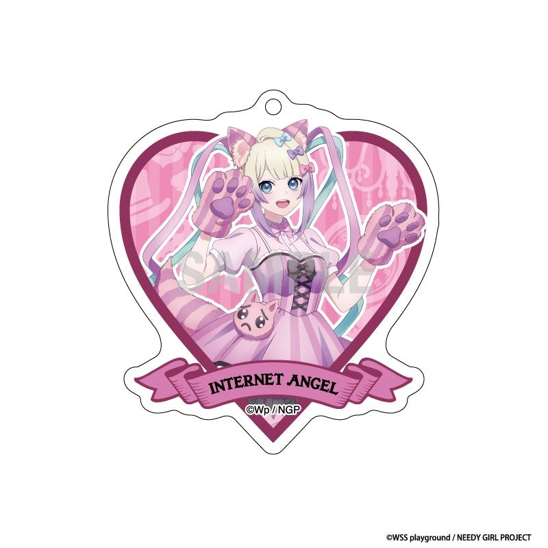 (Goods - Keychain) NEEDY GIRL OVERDOSE Keychain Alice Ver.(Blind Box -Single)