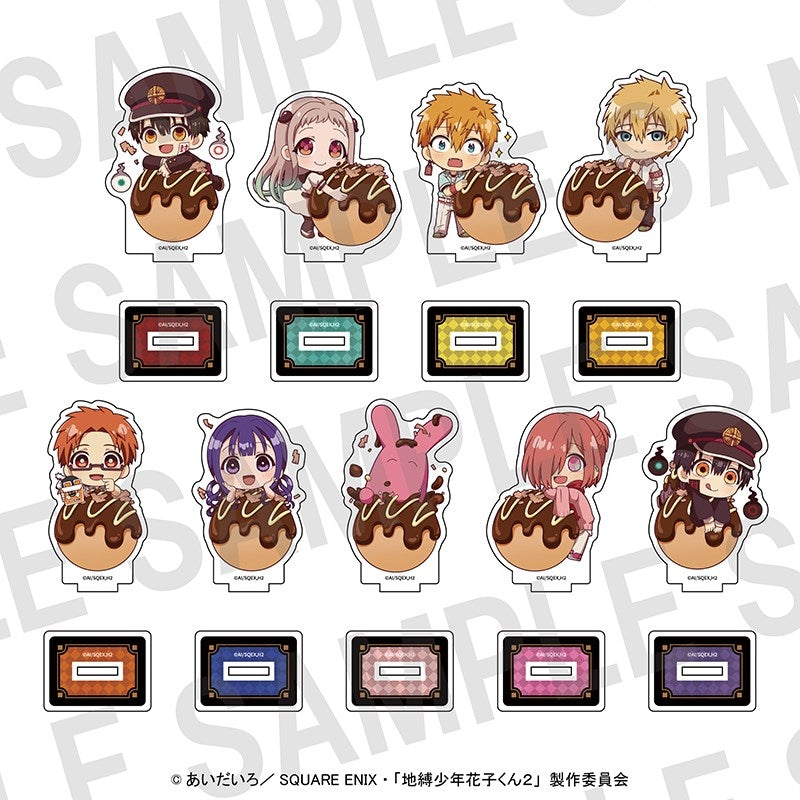 (1BOX=9)(Goods - Acrylic Stand) TV Anime - Toilet-Bound Hanako-kun x Bakudan-yaki Trading Acrylic Stand(Blind Box -Single)