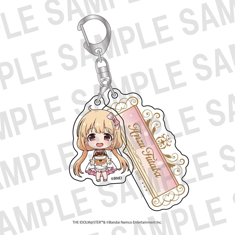 (Goods - Keychain) The Idolmaster Cinderella Girls CINDERELLA GIRLS fes. Once Upon a St@rs STARLIGHT ALLIANCE x Bakudan-yaki Honpo Name Keychain Anzu Futaba