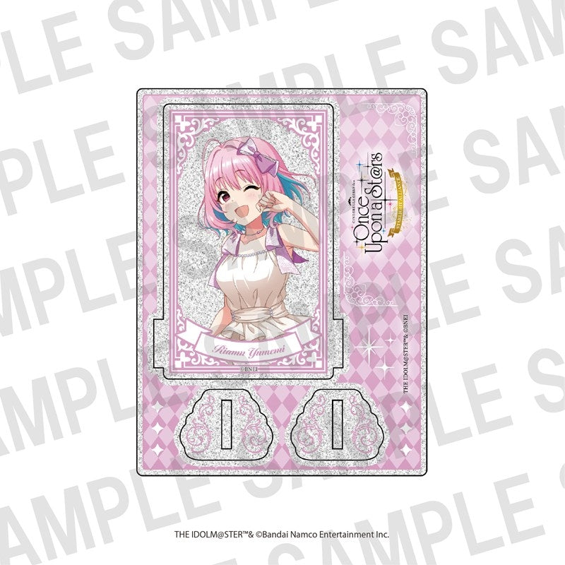 (Goods - Acrylic Stand) The Idolmaster Cinderella Girls CINDERELLA GIRLS fes. Once Upon a St@rs STARLIGHT ALLIANCE Glitter Acrylic Stand Riamu Yumemi