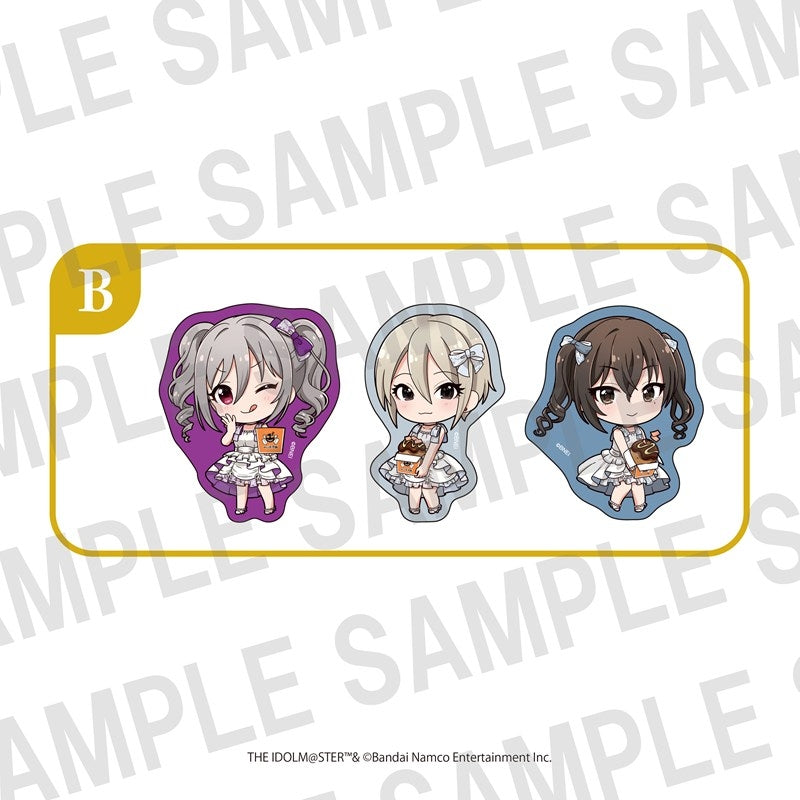 (Goods - Sticker) The Idolmaster Cinderella Girls CINDERELLA GIRLS fes. Once Upon a St@rs STARLIGHT ALLIANCE x Bakudan-yaki Honpo Die-cut Sticker Set B