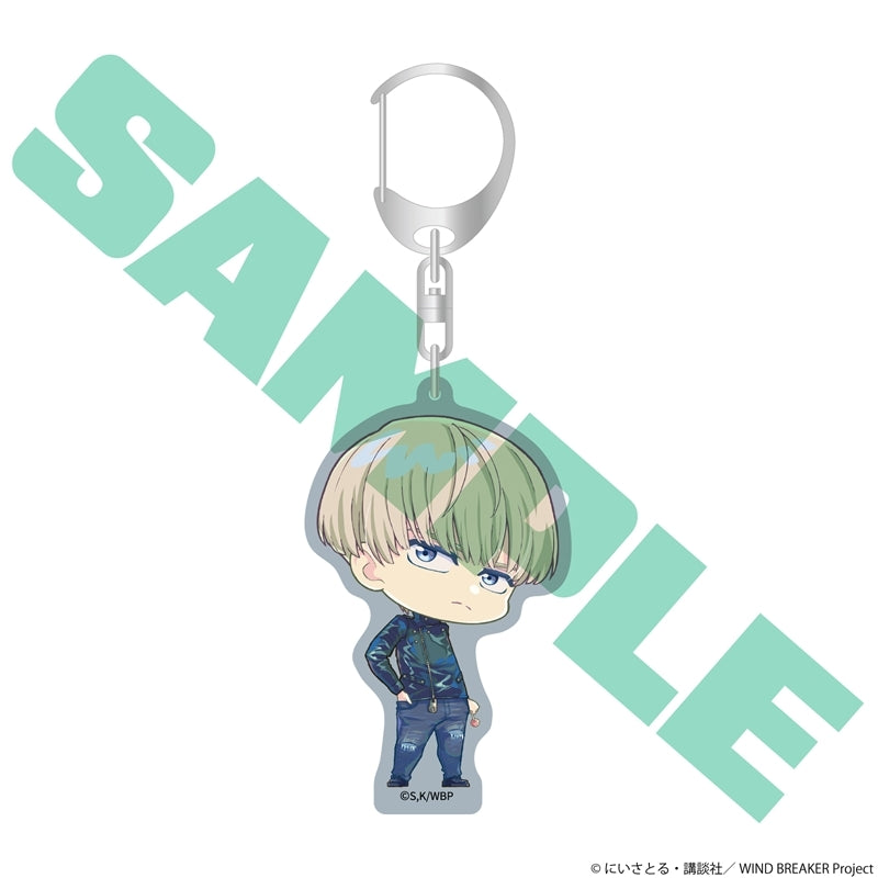 (Goods - Keychain) TV Anime - WIND BREAKER Color Acrylic Keychain Ren Kaji