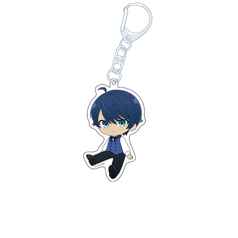 (Goods - Keychain) I'll Become a Villainess Who Goes Down in History Petanko Acrylic Keychain Duke (12 yoa)