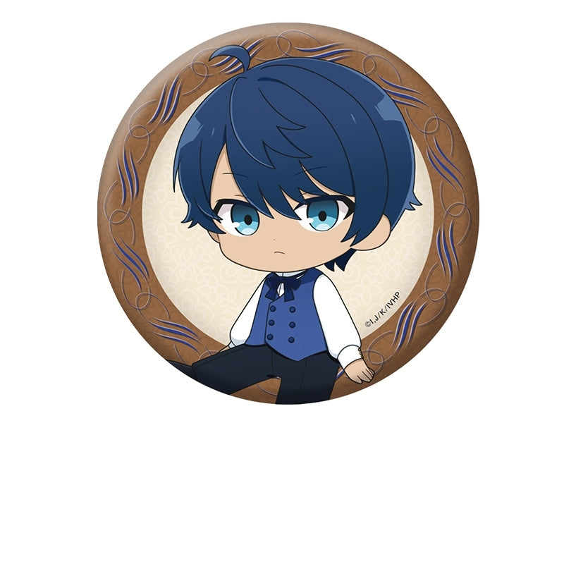 (Goods - Badge) I'll Become a Villainess Who Goes Down in History Petanko Button Badge Duke (12 yoa)