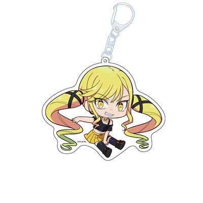 (Goods - Key Chain) Rock Is a Lady's Modesty Petanko Acrylic Key Chain vol. 2 Lilisa Suzunomiya