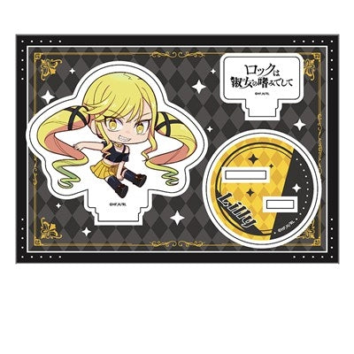 (Goods - Stand Pop) Rock Is a Lady's Modesty Petanko Acrylic Figure vol. 2 Lilisa Suzunomiya