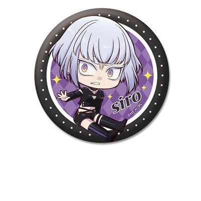 (Goods - Badge) Rock Is a Lady's Modesty PetankoButton Badge vol. 2 Tamaki Shiraya