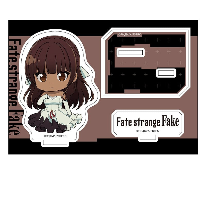 (Goods - Acrylic Stand) Fate/strange Fake Petanko Acrylic Figure Tine Chelc