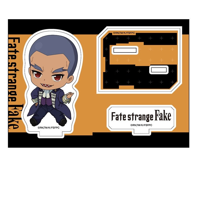 (Goods - Acrylic Stand) Fate/strange Fake Petanko Acrylic Figure Caster