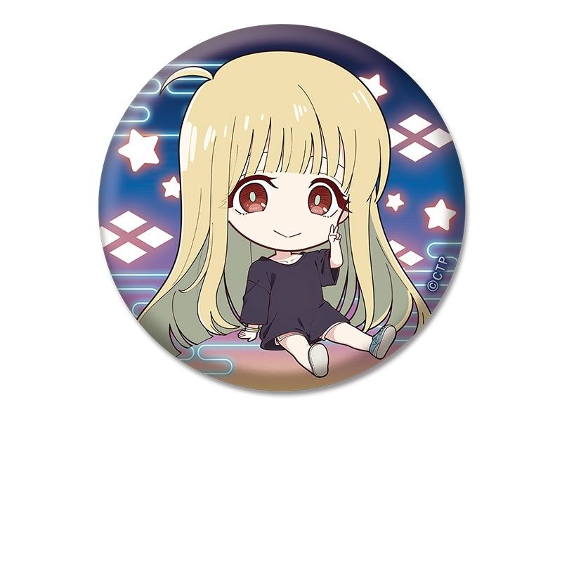 (Goods - Badge) Cosmic Princess Kaguya! Petanko Button Badge Kaguya/IRL