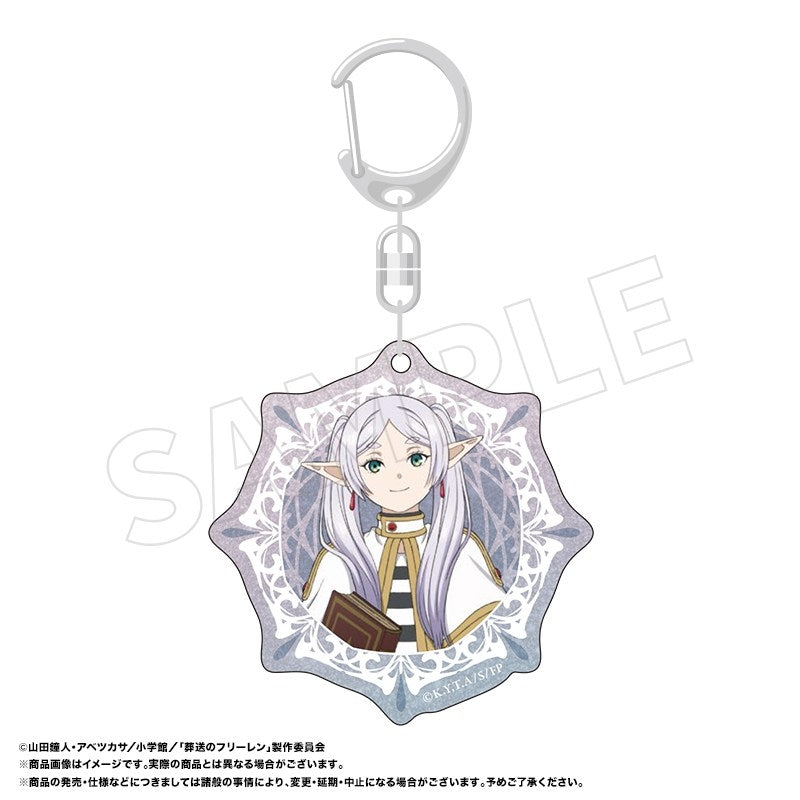 (Goods - Keychain) Frieren: Beyond Journey's End TV Anime Glitter Acrylic Keychain A Frieren
