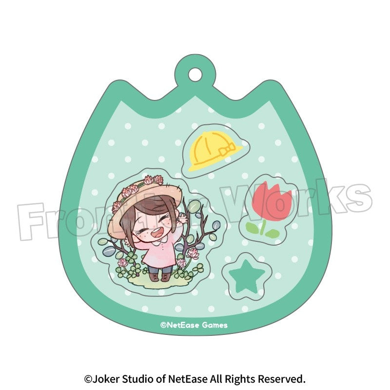 (Goods - Keychain) Identity V - Identity V Kindergarten Shakashaka (Shakable) Acrylic Keychain Gardener