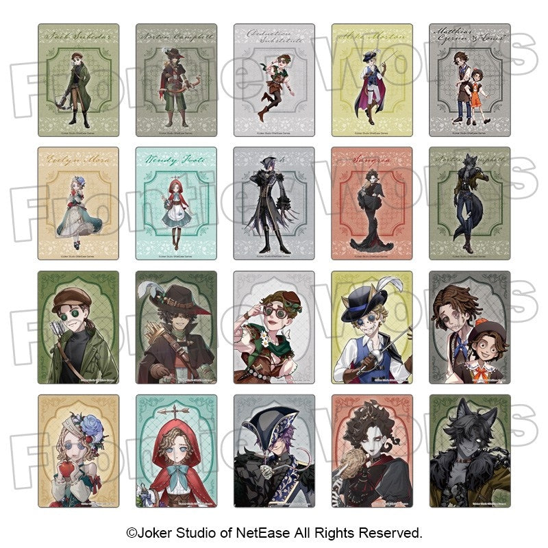 (Goods - Card) Identity V Fairy Tale Collection Trading Clear Card (Blind Box -Single)
