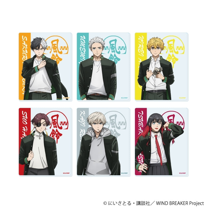 (Goods - Card) TV Anime WIND BREAKER Acrylic Card 02 (Official Art) (Blind Box -Single)