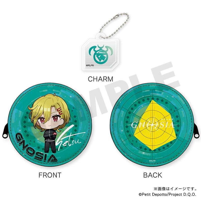 (Goods - Pouch) GNOSIA Mini Flat Pouch w/Acrylic Charm Setsu