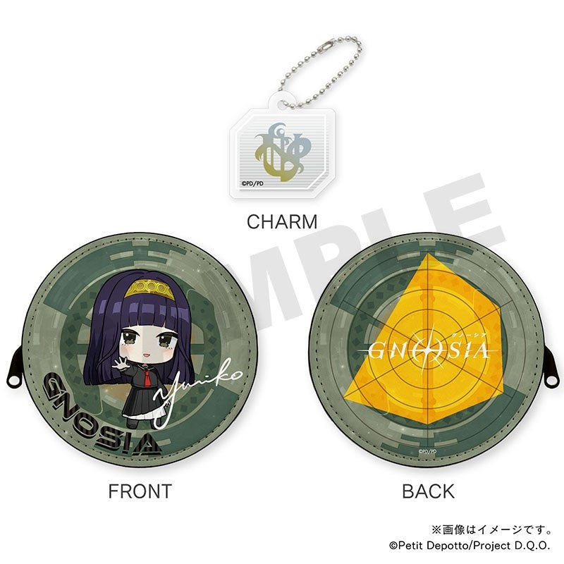 (Goods - Pouch) GNOSIA Mini Flat Pouch w/Acrylic Charm Yuriko