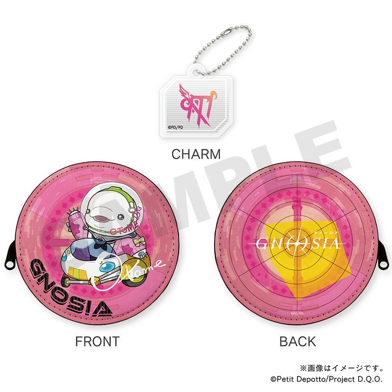 (Goods - Pouch) GNOSIA Mini Flat Pouch w/Acrylic Charm Otome