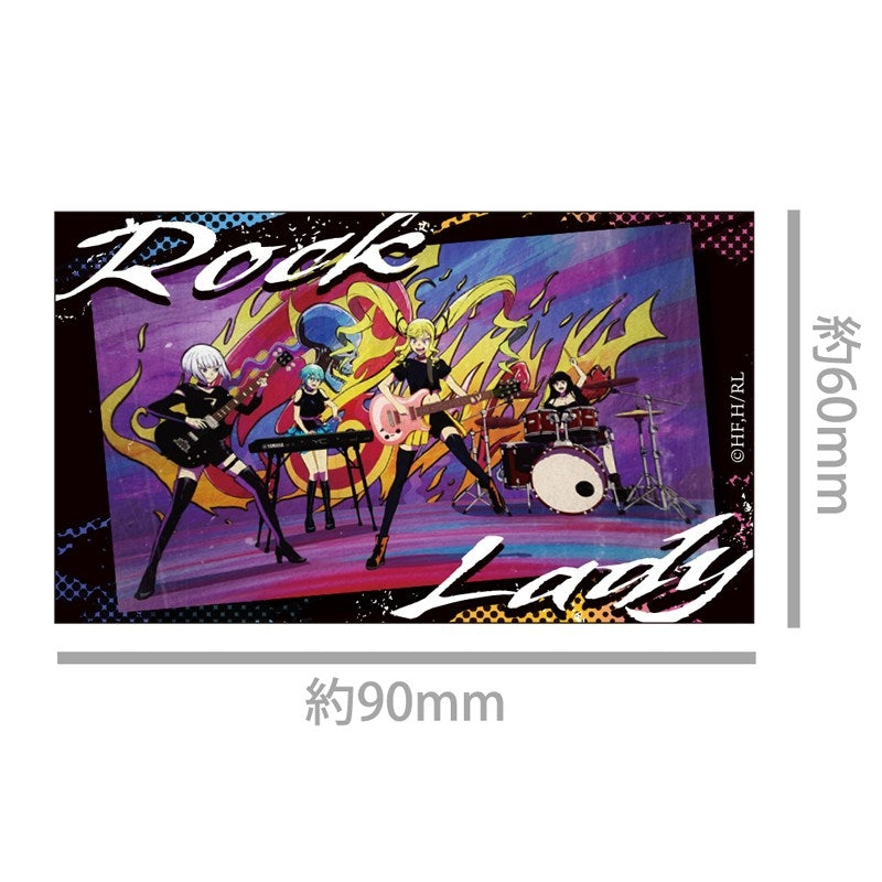 (Goods - Sticker) Rock Is a Lady's Modesty Sticker A