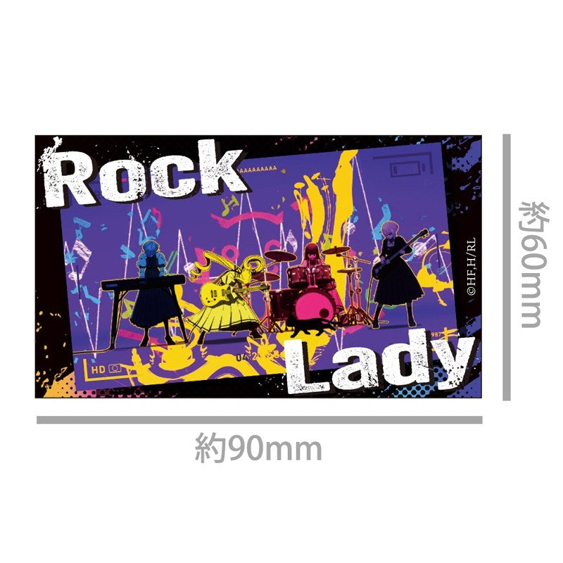 (Goods - Sticker) Rock Is a Lady's Modesty Sticker B