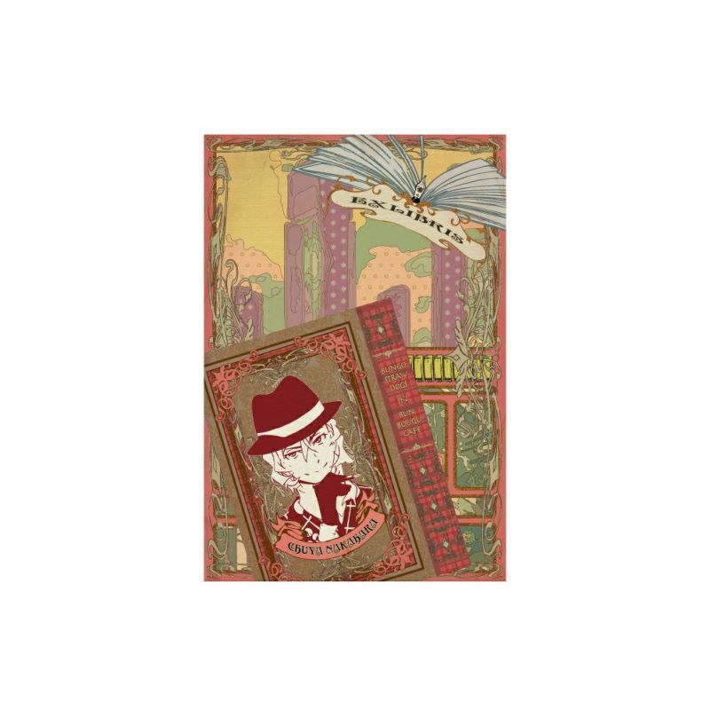 [Bungo Stray Dogs] Fictional Book Motif Postcard Chuya Nakahara