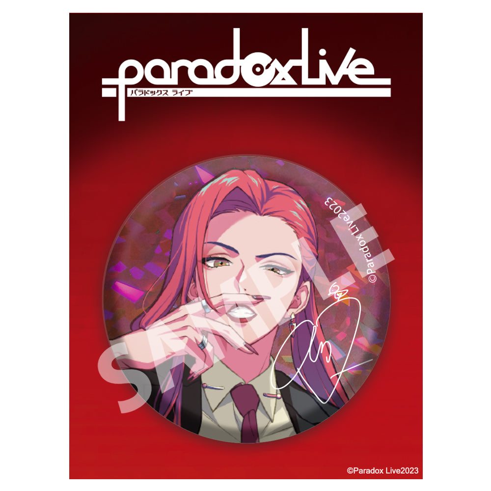 [Paradox Live] 4th Anniversary BIG Button Badge /Anne Faulkner