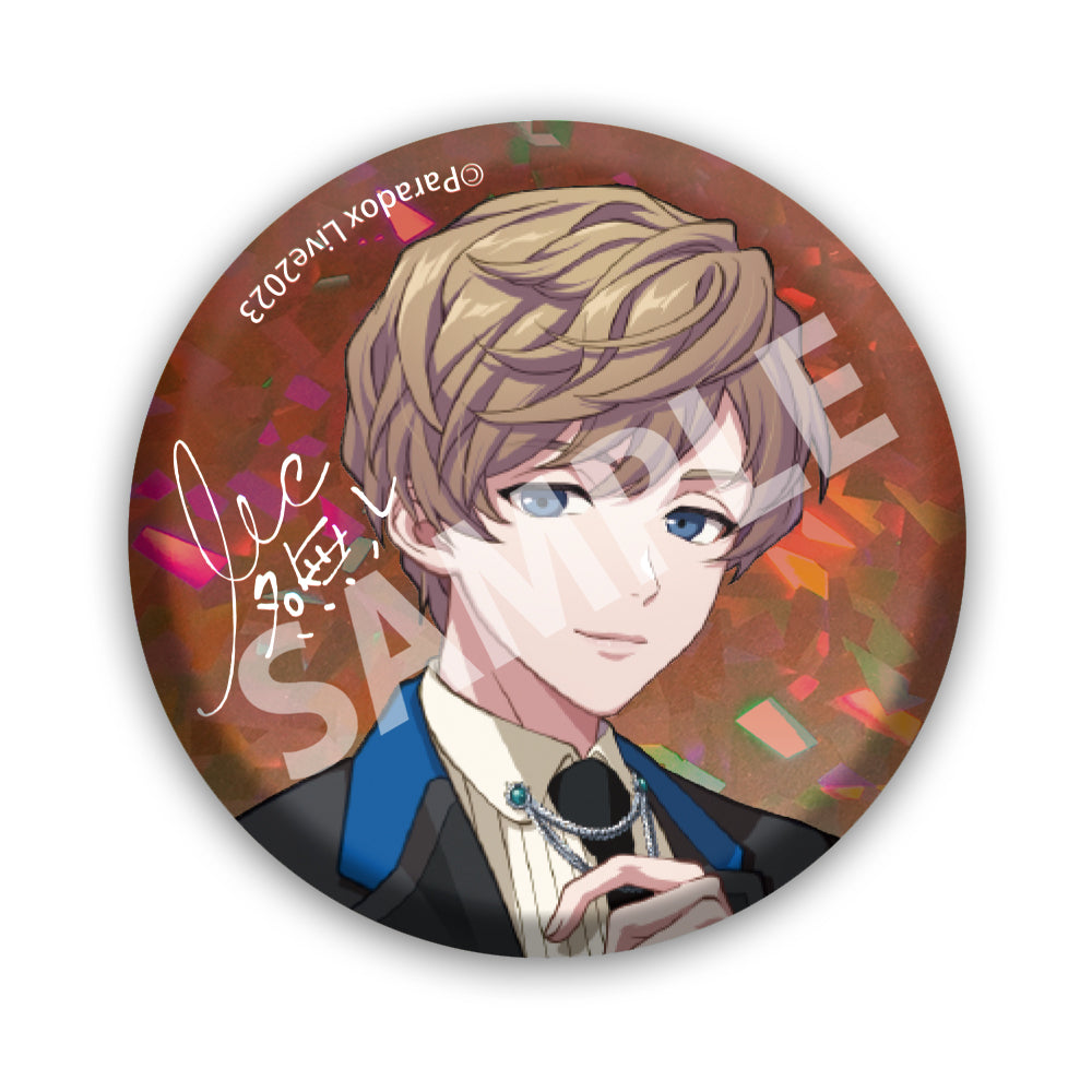 [Paradox Live] 4th Anniversary BIG Button Badge /Shiki Ando