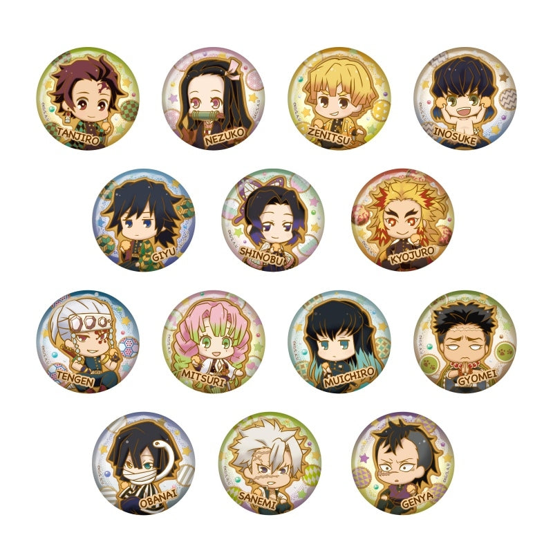 (Goods - Badge) Demon Slayer: Kimetsu no Yaiba TojiColle Vol. 3 - Cookie - Button Badge (Blind Box -Single)