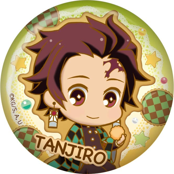 (Goods - Badge) Demon Slayer: Kimetsu no Yaiba TojiColle Vol. 3 - Cookie - Button Badge (Blind Box -Single)