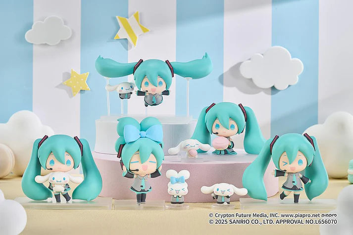 (Non-Scale Figure) Vocaloid Hatsune Miku x Cinnamoroll (Blind Box -Single)