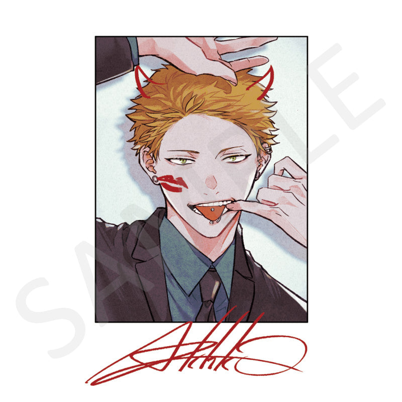 (Goods - Card) Given Cheki-Style Bromide Akihiko