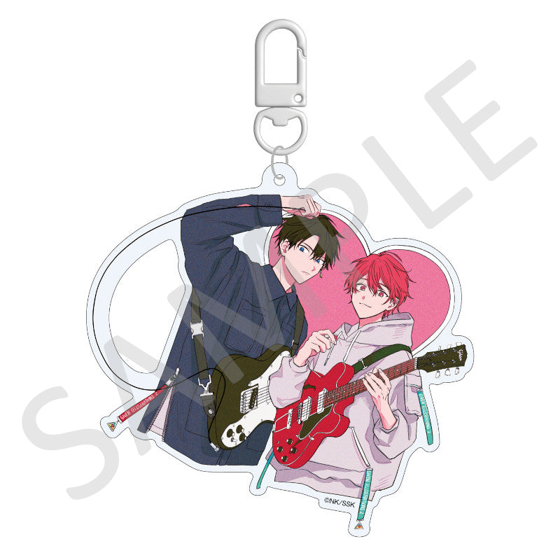 (Goods - Keychain) Given Acrylic Keychain Mafuyu & Ritsuka