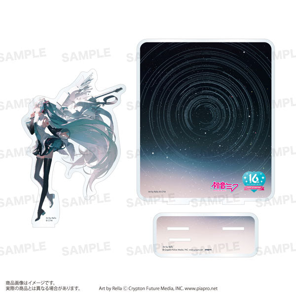 (Goods - Acrylic Stand) [Vocaloid] Hatsune Miku Happy 16th Birthday Acrylic Diorama