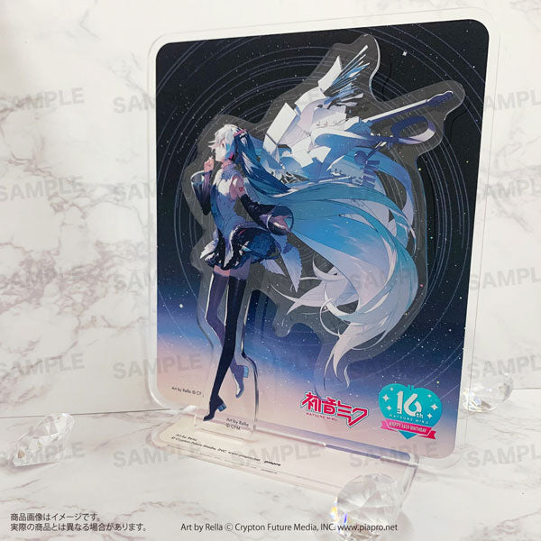 (Goods - Acrylic Stand) [Vocaloid] Hatsune Miku Happy 16th Birthday Acrylic Diorama