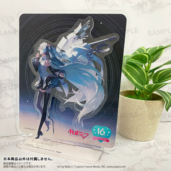 (Goods - Acrylic Stand) [Vocaloid] Hatsune Miku Happy 16th Birthday Acrylic Diorama