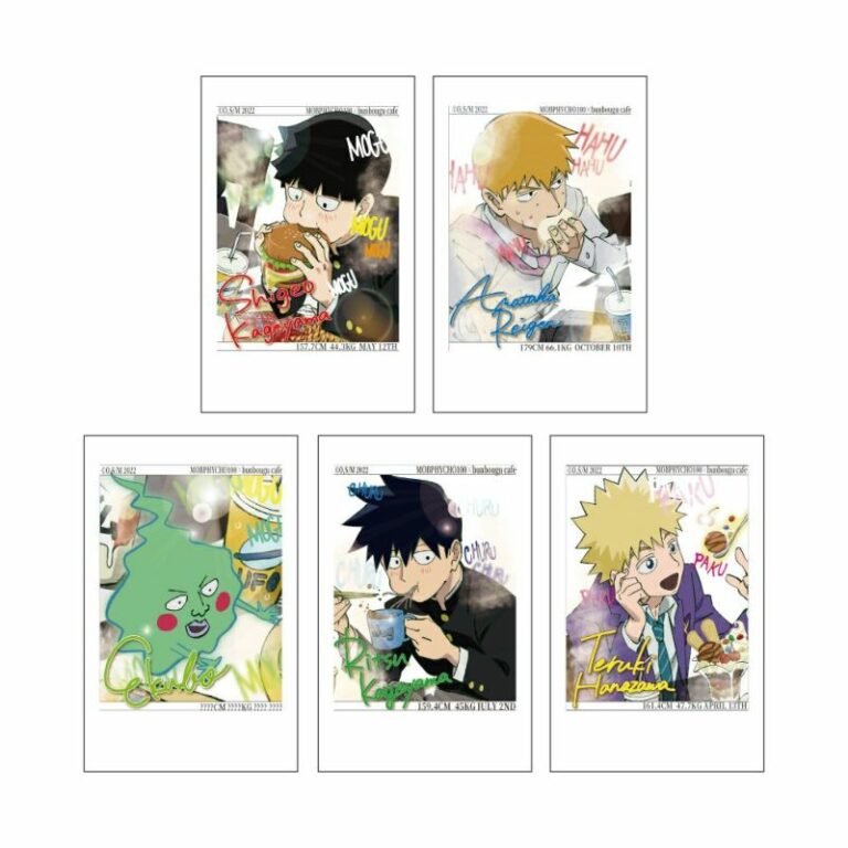 [Mob Psycho 100] Bunbougu Cafe Collab Instant Photo Film (Blind Box -Single)