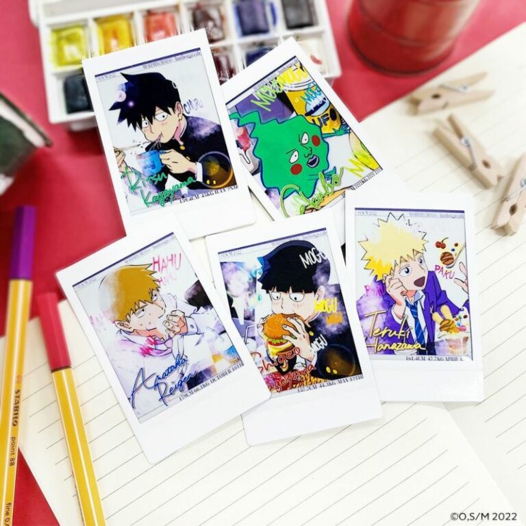 [Mob Psycho 100] Bunbougu Cafe Collab Instant Photo Film (Blind Box -Single)