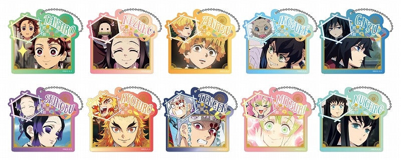 [Demon Slayer: Kimetsu no Yaiba] Collage Acrylic Keychain Vol.2 (Blind Box -Single)