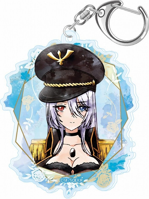 [My Dress-up Darling] Wet Color Series Acrylic Keychain Marin (Black Lobelia)