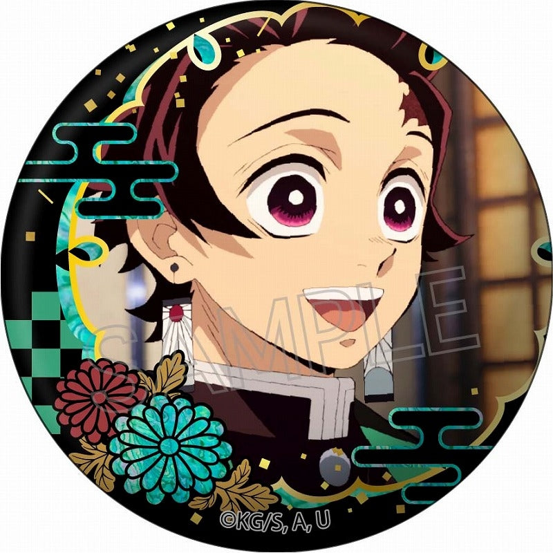 (Goods - Badge) Demon Slayer: Kimetsu no Yaiba Raden Style Series Button BadgeVol. 2 Tanjiro Kamado