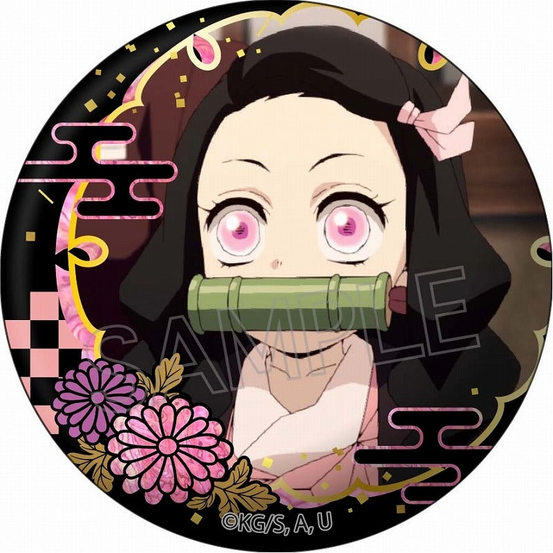 (Goods - Badge) Demon Slayer: Kimetsu no Yaiba Raden Style Series Button BadgeVol. 2 Nezuko Kamado