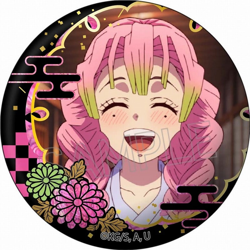 (Goods - Badge) Demon Slayer: Kimetsu no Yaiba Raden Style Series Button BadgeVol. 2 Mitsuri Kanroji